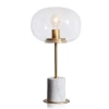 Nordic ins minimalist postmodern designer creative marble glass model room living room bedroom popular table lamp Item Picture